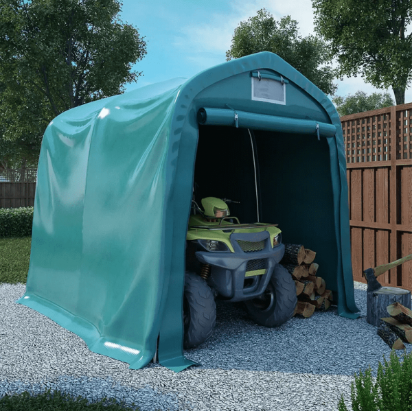 Qualitative Quad Garage Carport für ATV Lagerzelt Rasentraktor Aufsitzmäher