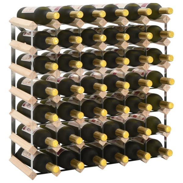 Klassiche Weinregal für 42 Flaschen Massivholz Kiefer Irakleion