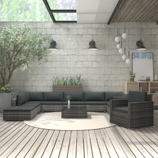 Lounge Garten-Sofagarnitur 'Mailand ' Sitzgruppe
